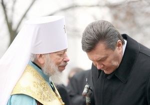 Янукович посетит пасхальное богослужение в Киево-Печерской лавре в ночь с 14 на 15 апреля