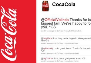 Coca-Cola отчиталась об успехах рекламной кампании в Twitter