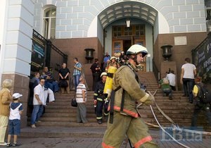 В Киеве произошел пожар в здании Зоологического  музея