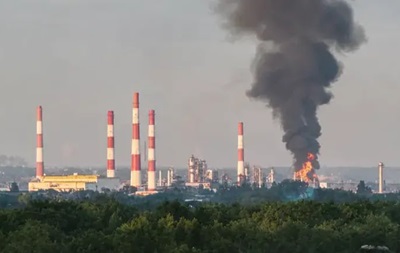 Атака БпЛА: в Самаре горит ключевой НПЗ Роснефти