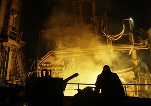 Производство стали  в Украине сократилось