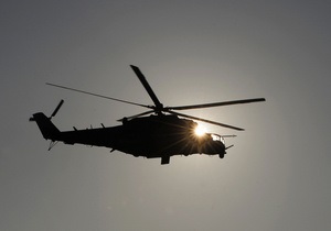 В России потерпел крушение боевой вертолет