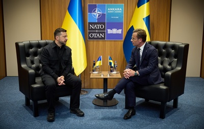 Україна та Швеція обговорили посилення авіації