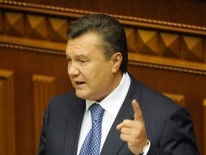 Янукович предупредил БЮТ: Мы не дадим вообще парламенту работать