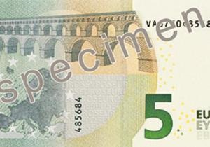 Европейская валюта - В мае появятся новые купюры номиналом 5 евро