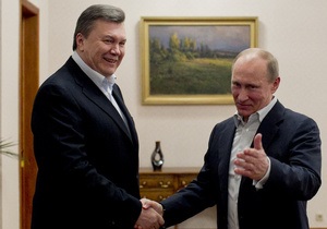 День России - Янукович - Путин - Есть потенциал для углубления связей. Янукович поздравил Путина с Днем России