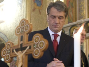 Ющенко призывал весь мир зажечь свечи в память о жертвах Голодомора