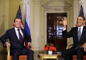 Барак Обама и Дмитрий Медведев встретились в Белом доме