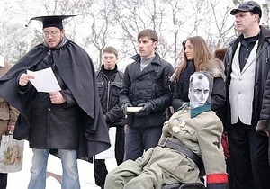 В Одессе подрались сторонники и противники Бандеры