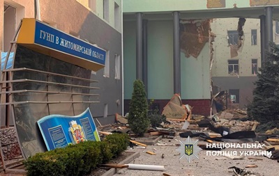 Удар по Житомиру: погибли полицейские, 20 раненых