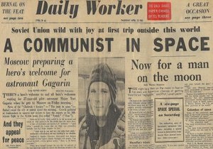 Фотогалерея: Коммунисты в космосе! Что писали о полете Гагарина 52 года назад