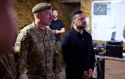 Зеленский прибыл на Александровское направление