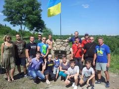 В Сумах впервые появился памятник борцам за свободу Украины