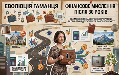 Еволюція гаманця: фінансове мислення після 30 років