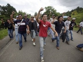 Полицию Гондураса обвинили в убийстве демонстранта