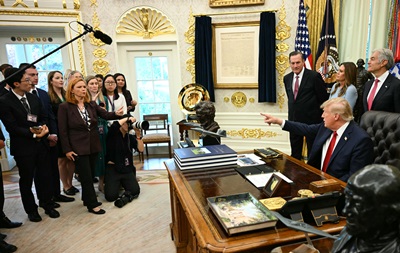 Белый дом запустил круглосуточный канал Trump TV