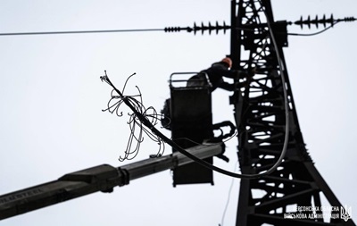 Отключения охватили 11 областей Украины