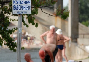 Четыре киевских пляжа закрыли из-за некачественной воды