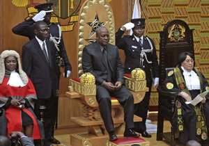 Новый президент Ганы приведен к присяге