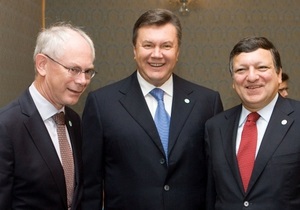 Янукович настаивает, чтобы Украина получила перспективу членства в ЕС