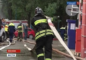 В редакции Интерфакса в Москве произошел пожар