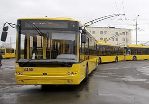 В Киеве задержан пьяный водитель троллейбуса