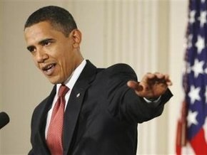 Обама провел первую пресс-конференцию в Белом доме в должности главы государства (обновлено)