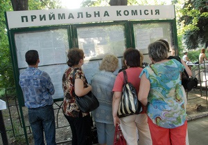 Минобразования: В пять украинских вузов не поступило ни одного заявления от абитуриентов