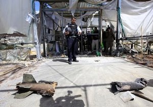 Палестинские боевики обстреляли Израиль во время визита главы дипломатии Евросоюза