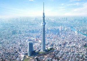 В Токио для посетителей открывается самая высокая телебашня в мире