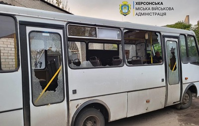 Удар по маршрутке в Херсоне унес жизнь пассажира