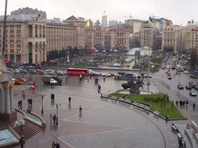 На выходные в центре Киева ограничено движение транспорта
