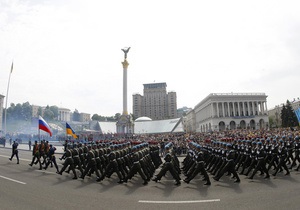 В День Победы в центре Киева будет перекрыто движение всех видов транспорта