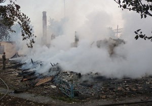 Фотогалерея: Пожар в доме престарелых. В Ровенской погибли 16 человек