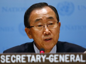 Генеральный секретарь ООН объявляет голодовку