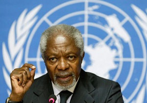 Кофи Аннан: Военное вмешательство в Сирию уже ничем не поможет