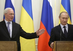 Путину понравились газовые предложения Азарова