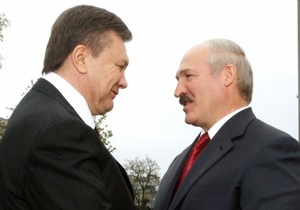 Завтра в Батурине пройдет встреча Януковича и Лукашенко