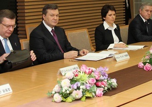 Янукович пообещал японцам использовать деньги от Киотского протокола на энергосбережение