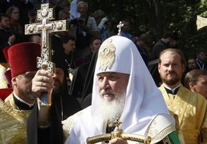 Патриарх  Кирилл завершит визит в Украину литургией в Киево-Печерской Лавре
