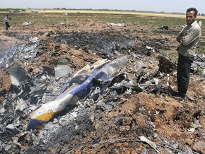 Крушение иранского Ту-154 было вызвано остановкой двигателя