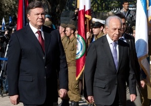Перес: Янукович строит связи между Восточной и Западной Европой