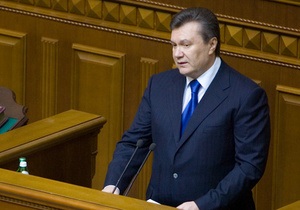 Янукович рассказал, когда будет приниматься бюджет на следующий год