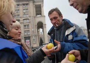 Фотогалерея: Минздрав предупреждает. Всемирный день отказа от курения в Киеве