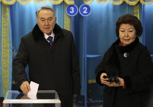 Выборы в Казахстане: Назарбаев набирает 95,5% голосов