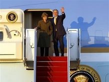 Буш завершил прощальное турне по Европе визитом в Северную Ирландию