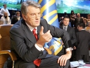 Ющенко настаивает на перевыборах