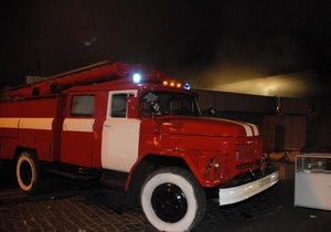 В Луганске неизвестные сожгли храм УПЦ КП