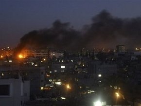 Израиль нанес ответный удар по сектору Газа