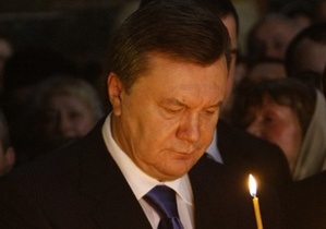 Янукович на Троицу традиционно посетит Киево-Печерскую Лавру